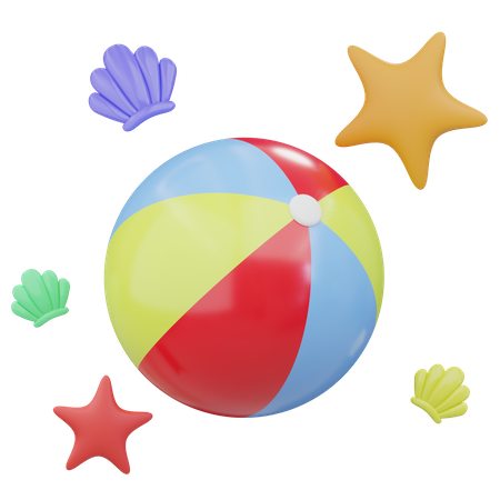 Wasserball  3D Icon