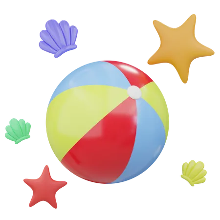 Wasserball  3D Icon