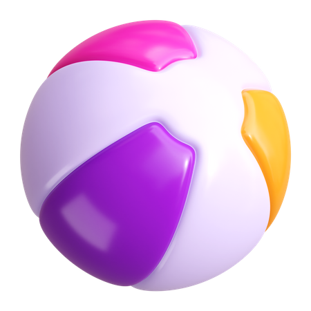 Wasserball  3D Icon