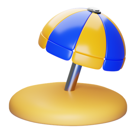 Stranddeck  3D Icon