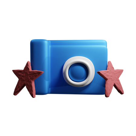 Strandkamera  3D Icon