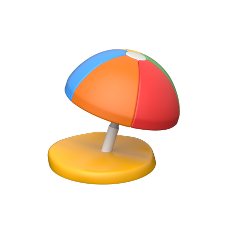 Sonnenschirm  3D Icon