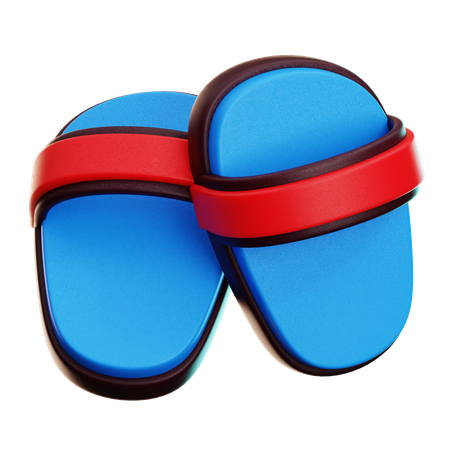 Strandpantoffel  3D Icon