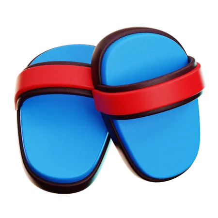 Strandpantoffel  3D Icon