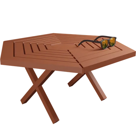 Strandtisch  3D Icon