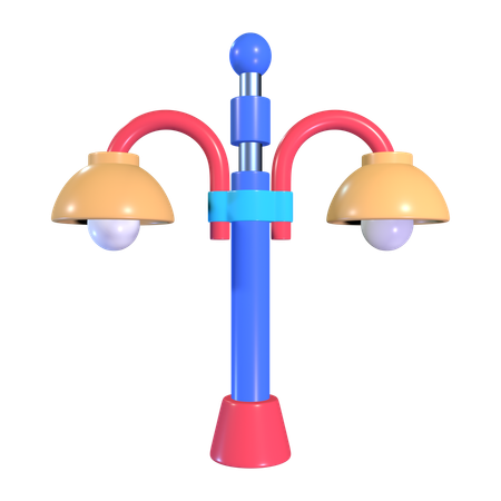 Straßenlampe  3D Icon