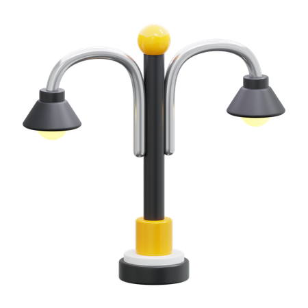 Straßenlampe  3D Icon