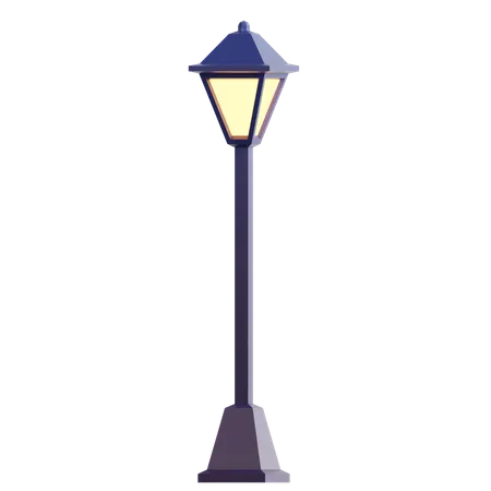 Straßenlampe  3D Icon