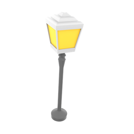 Straßenlampe  3D Icon