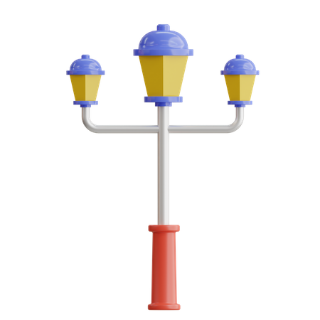 Straßenlampe  3D Icon