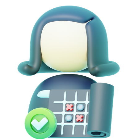 Stratège d'affaires  3D Icon