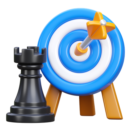 Strategia d'affari  3D Icon