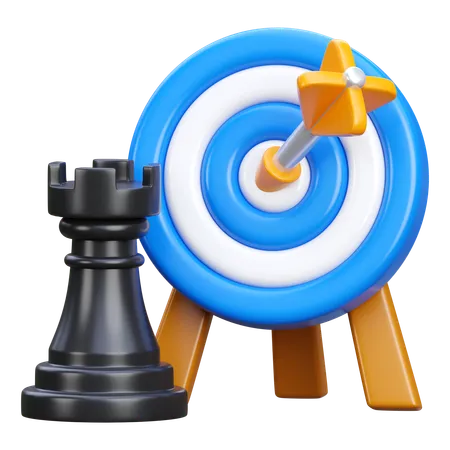 Strategia d'affari  3D Icon