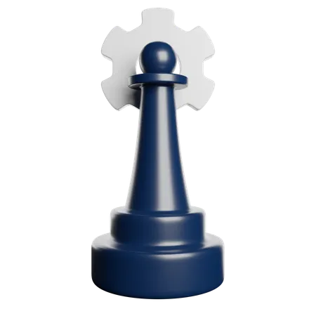 Strategic  3D Icon