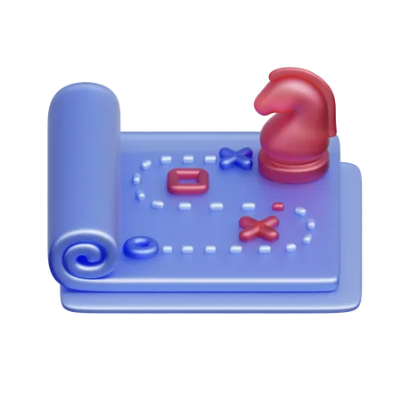Strategic Business Plan  3D Icon
