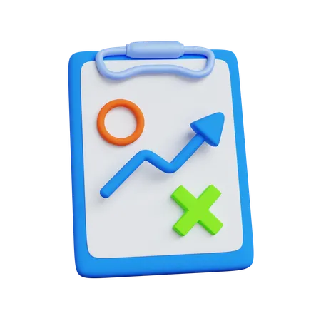 Strategic Plan  3D Icon