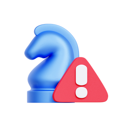 Strategic Risk Chess  3D Icon