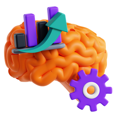 Strategic Thinking  3D Icon