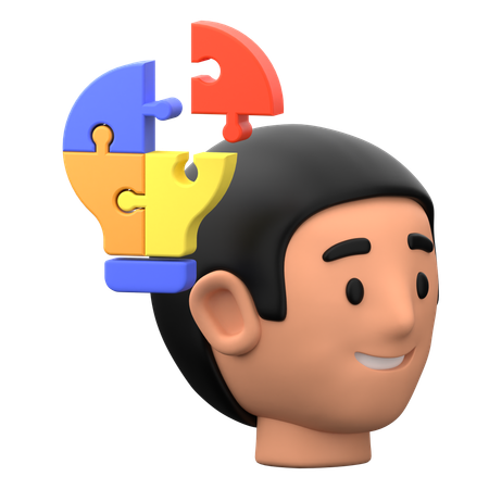 Strategic Thinking  3D Icon
