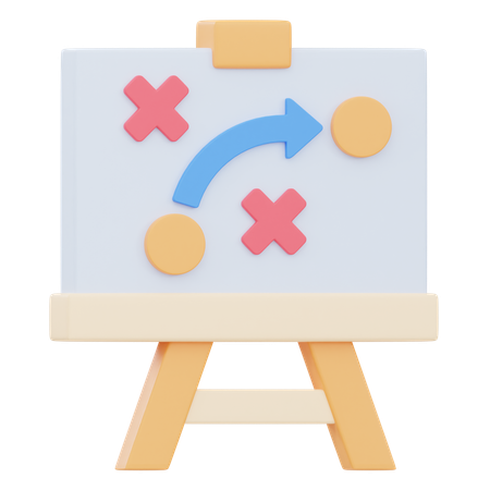 Stratégie  3D Icon