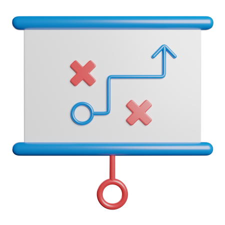 Stratégie  3D Icon