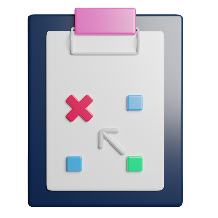 Stratégie  3D Icon