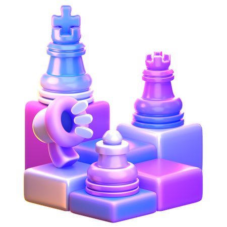 Stratégie de marketing  3D Icon