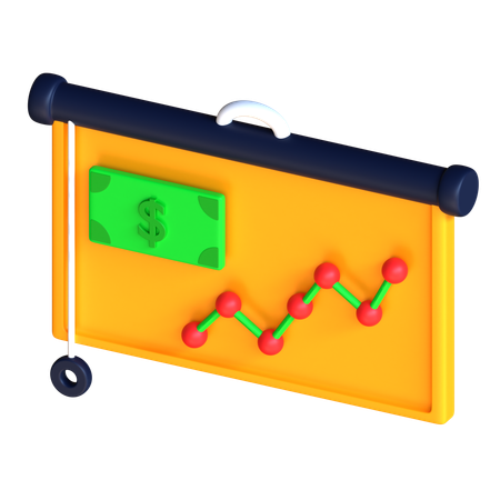 Stratégie monétaire  3D Icon
