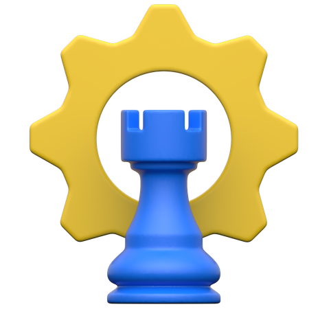 Strategisches Management  3D Icon