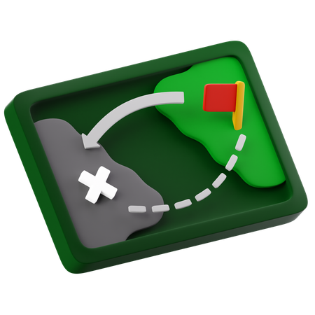 Strategy  3D Icon