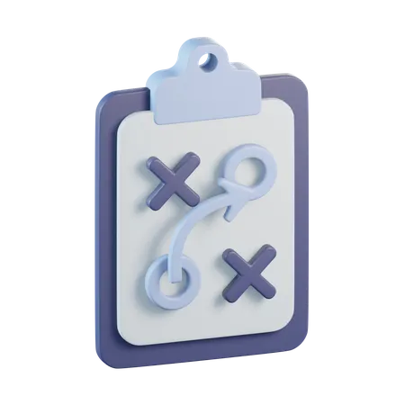 Strategy  3D Icon