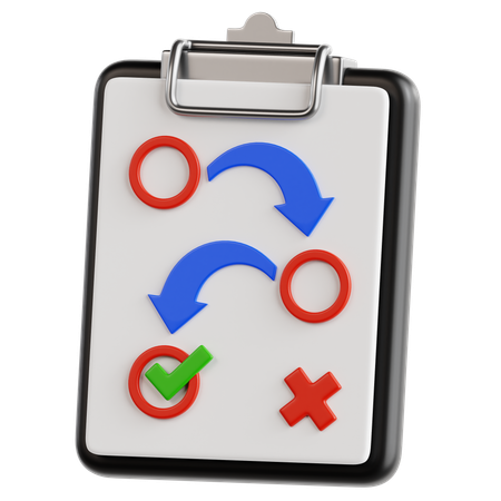 Strategy  3D Icon