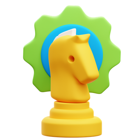 Strategy  3D Icon