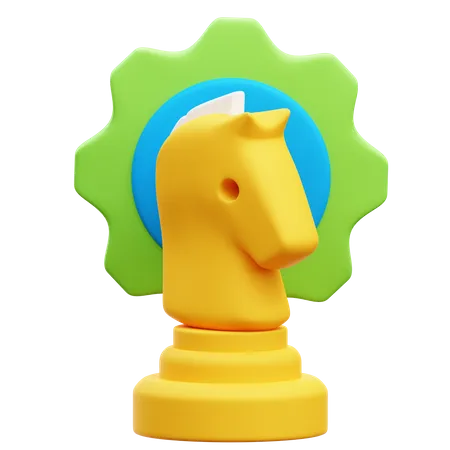 Strategy  3D Icon