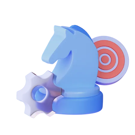 Strategy  3D Icon