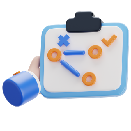 Strategy  3D Icon