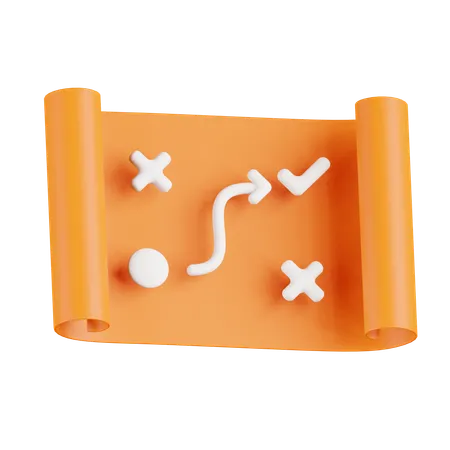 Strategy  3D Icon