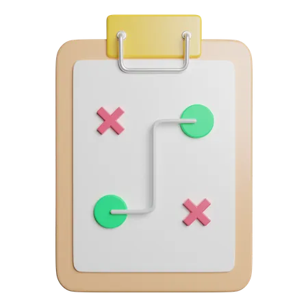 Strategy  3D Icon