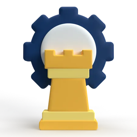 Strategy  3D Icon