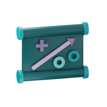 Strategy  3D Icon