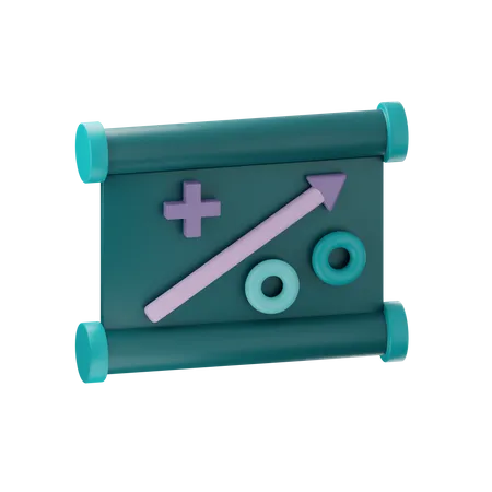 Strategy  3D Icon