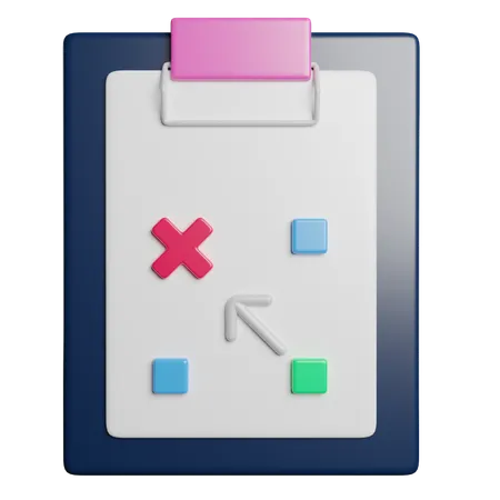 Strategy  3D Icon