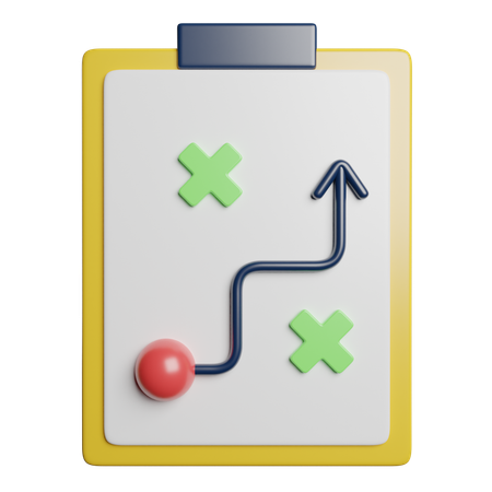 Strategy  3D Icon
