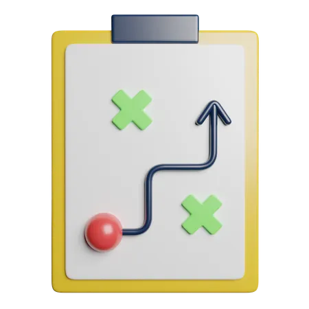 Strategy  3D Icon