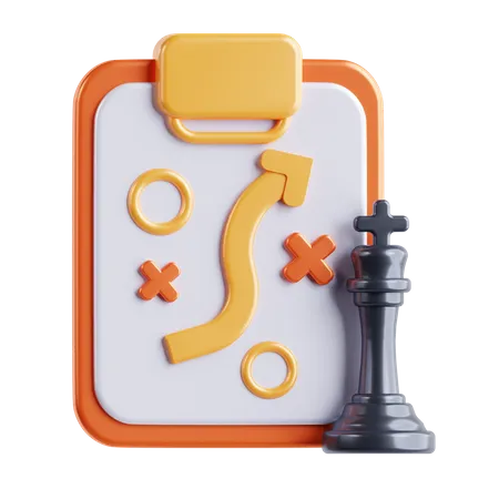 Strategy  3D Icon