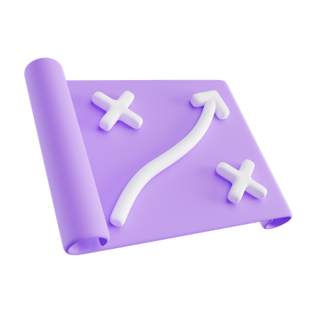 Strategy  3D Icon