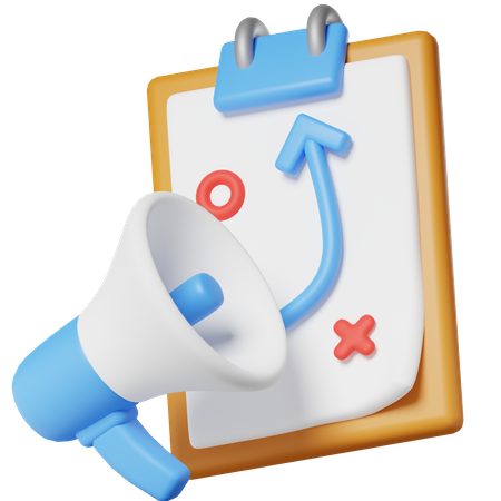 Strategy  3D Icon
