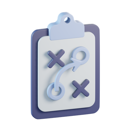 Strategy  3D Icon