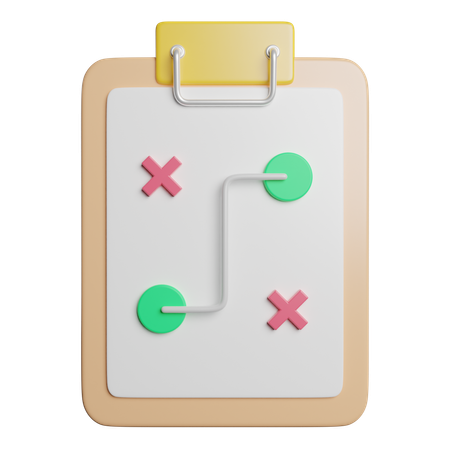 Strategy  3D Icon