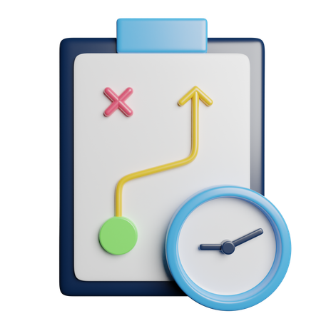 Strategy  3D Icon